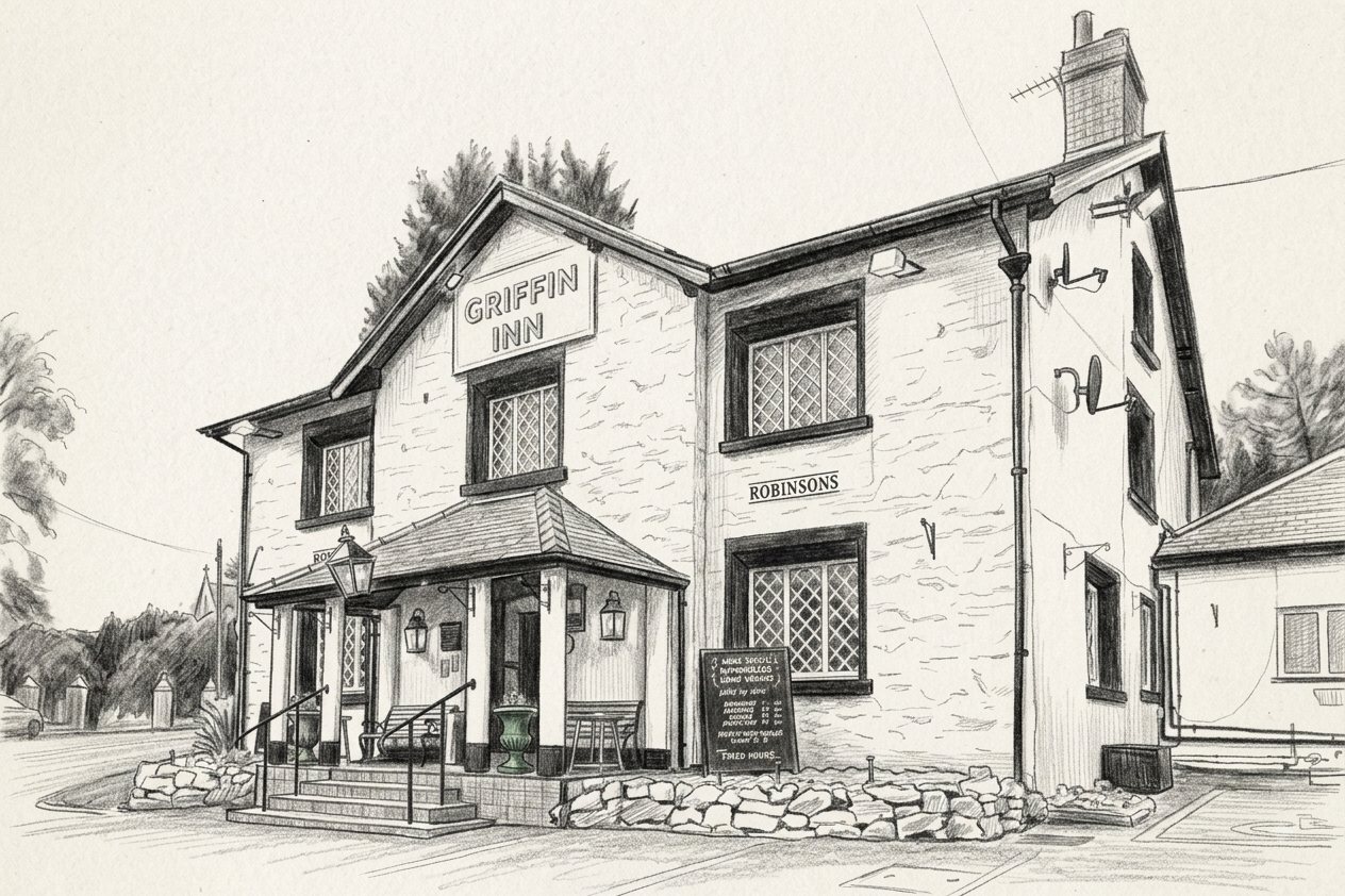 The Griffin Inn, Llanbedr DC